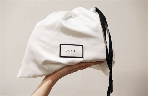 gucci dust bag and box|how to clean Gucci bag.